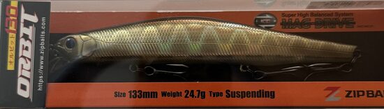 Vobleris Zip Baits Orbit 130SP #522 (133mm, 24.7g, Suspending)